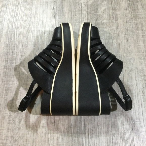 Camper Women's Size 6 US 36 EUR Tropik Wedge Open Toe Comfortable Sandal Black - Picture 5 of 12